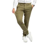 Performance Pants Homme (FR/ES, Tour de Taille & Longueur de l’Entrejambe, 34, 32, Olive)