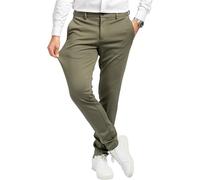 Performance Pants Homme - Pantalon Chino Stretch Slim Fit avec Tissu 360° - Élégant et Confortable pour Travail, Loisirs, Voyage et Golf - Toucher Doux