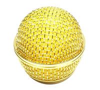 Performance Plus Mb58-g Grille Filet de remplacement pour Shure SM58 - Boule de couleur or