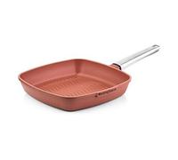 performance series poêle griller - 28cm - tout feux, passe au four et au lave-vaisselle - rouge