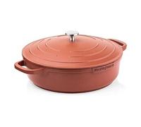 Westinghouse performance series sauteuse 32cm fonte d'aluminium poids léger - induction et tout feux, passe au four et au lave-vaisselle - rouge Rouge G