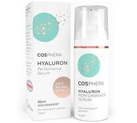 Performance Sérum hyaluron 50 ml - Acide Hyaluronique Concentré Gel pour le Visage, cou, décolleté et yeux - Anti-âge & l'humidité Traitement anti-rides pour les hommes et les femmes - Cosphera