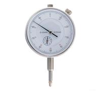 Performance stable pour indicateur de cadran - Résolution de 0 à 10 mm - 0,01 mm - Pour une mesure précise de la concentricité - Construction en métal - Finition argentée - Grand pour la lecture du