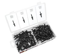 Performance Tool W5250 Assortiment de 80 rivets en polyester - Parfait pour les projets de bricolage et les réparations automobiles