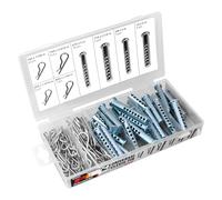 Performance Tool W5359 Assortiment de 74 goupilles de chape universelles