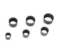 PERFORMANCE TOOL W89220-7 Lot de 5 Manchons de Rechange en Caoutchouc Noir