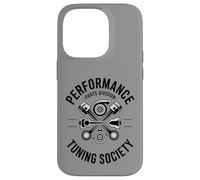 Performance Tuning Society Engine Pistons Turbocharger Coque pour iPhone 14 Pro