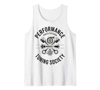 Performance Tuning Society Engine Pistons Turbocharger Débardeur