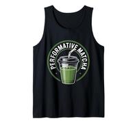 Performative Matcha Gen Z Humour Drôle Meme Performatif Homme Débardeur