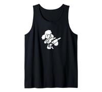 Performer d'arts Martiaux de karaté Mignon Caniche Débardeur