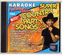 Performer's Choice Super Country Party Songs Vol. 1 [KARAOKE]
