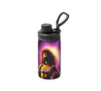 Performer's Glow Bouteille isotherme en acier inoxydable avec couvercle à paille pour voyage et sport 355 ml