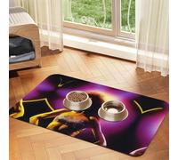 Performer's Glow Tapis d'alimentation antidérapant en cuir absorbant pour animal domestique Séchage rapide Imperméable Lavable 30 x 45 cm