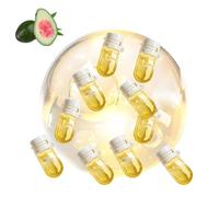 Perfume&Oil 2 in 1-Avocado Nourishing&Shining Hair Oil, 10PCS Hair Perfume for Women, Mini Hair Perfume Oil for Restore Dry, Frizzy and Damaged Hair (Elegant Wood)