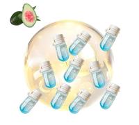 Perfume&Oil 2 in 1-Avocado Nourishing&Shining Hair Oil, 10PCS Hair Perfume for Women, Mini Hair Perfume Oil for Restore Dry, Frizzy and Damaged Hair (Ocean Cold)