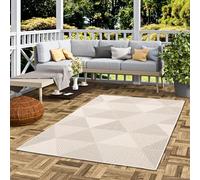 Pergamon Campus - Tapis Plat tissé intérieur/extérieur - Rhombus Multicolore - 5 Tailles