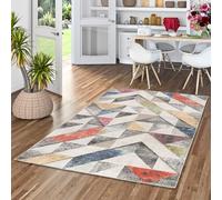 Pergamon Lagos - Tapis de Design d'intérieur/extérieur - Multicolore Moderne - 5 Tailles