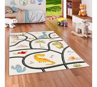 Pergamon Maui Kids - Tapis de Rue pour Enfants - Dinosaure Coloré - 5 Tailles