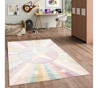 Pergamon Maui Kids - Tapis pour Enfant - Arc-en-Ciel et étoile - 5 Tailles