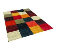 Pergamon - Maui - Tapis design moderne - Carreaux Multicolore Rouge - 120x170 cm