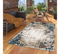 Pergamon Maui - Tapis Design Moderne - Mélange dégradé pétrole - 5 Tailles