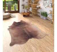 Pergamon Peau de Vache - Tapis en Fibres synthétiques - Beige - 3 Tailles