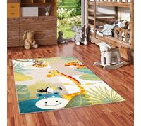 Pergamon Softstar Kids - Tapis pour Enfants - Monde des Animaux Multicolore - 5 Tailles