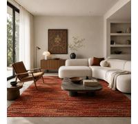 Pergamon Samba - Tapis de Designer - Dégradé Terre Cuite - 5 Tailles