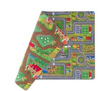 Pergamon Tapis Enfant Double Face avec Motifs de Routes - Facile d’Entretien et résistant - idéal pour Chambre d’Enfant, Salle de Jeux et Couloir