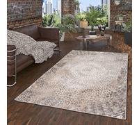 Pergamon Tawira Vintage - Tapis de Design - Classique Gris Beige - 5 Tailles