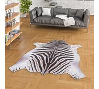 Pergamon Zebra - Tapis en Fibres synthétiques - Noir Blanc - 3 Tailles
