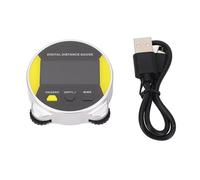 PerGar Ruban à Mesurer Numérique électronique, Règle Roulante en ABS Écran LCD, Petit Outil de Mesure à Roulement Intelligent Rechargeable avec Câble de Données pour le Diamètre incurvé