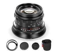 PERGEAR 35mm F1.4 Objectif de Mise au Point Manuelle Plein Format, Compatible avec Les appareils Photo Sony E-Mount A7RIII A7RIV A7S A7SII A7SIII A9 A7C A6400 A6000 A6600 A6100 A6500 A6300