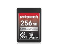 Pergear Carte mémoire CFexpress 4.0 type A 256 Go, 1780 Mo/s lecture, 1600 Mo/s écriture, 4K 120P, 8K 30P (Master Series), Sony Alpha et FX
