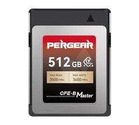 PERGEAR Professional Master Série 512 GB CFexpress 4.0 Type B Carte Mémoire | Vitesse de Lecture Jusqu'à 3500 Mo/s et Vitesse d'écriture Jusqu'à 3400 Mo/s, pour 4K/8K, pour R3/R5/R5 C/Z8/Z9/Z7 II/Z6 II