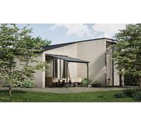 Pergofrance Pergola adossée Harmonie 3 X 3M - Anthracite