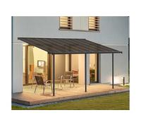 Pergola CAPRI 3X5.46 gris bronze