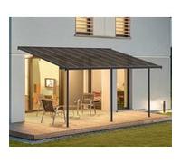 Pergola CAPRI 3X5.46 gris bronze