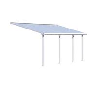 Pergola 18.3m² blanc 704352
