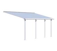 Canopia By Palram – Pergola adossée Olympia – 3 x 6,10 m – Blanc