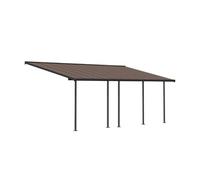Palram Pergola 705603 – 22,2 m², gris anthracite
