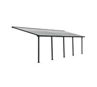 Pergola 24.5m² gris anthracite 704355
