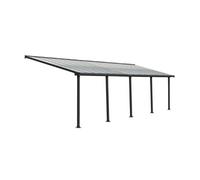 Pergola 27.3m² gris anthracite 704358