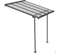 Canopia Pergola adossée en aluminium et polycarbonate 224 cm - Sierra - 703347