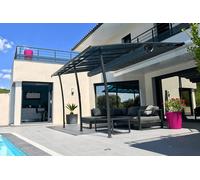 Pergola adossée Couleurs du Monde Oslo 4 x 3,5 m