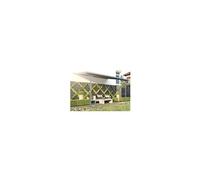 Pergola adossée en aluminium 13,2 m² anthracite ALVARO