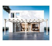 Pergola Adossée En Lamellé-Collée Avignon 700 X 400 Cm - Mardeland Multicolore