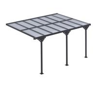 Outsunny - tonnelle - Aluminium - 435x302x270cm - Gris