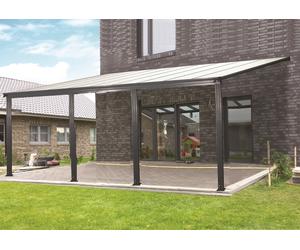 Pergola alu 10x4m anthracite