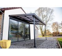 Pergola alu 3x4m avec plaques de toit coulissantes